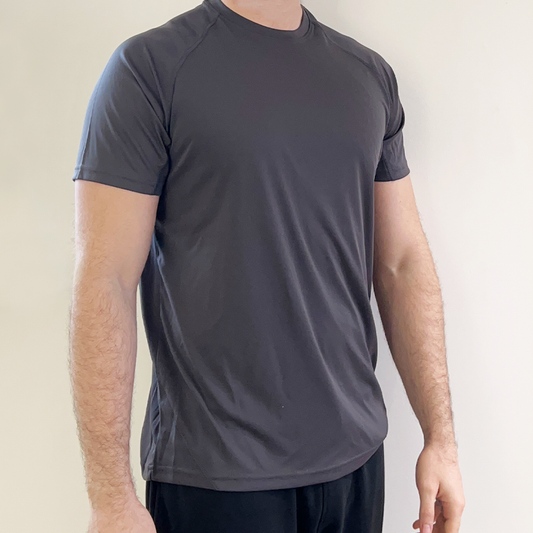 Men’s Activewear Charcoal Tee