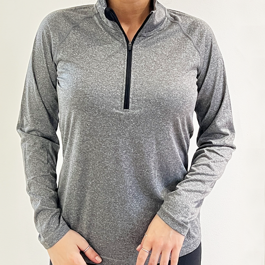 Grey 3/4 Zip